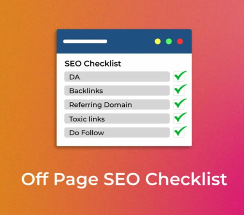 seo checklist